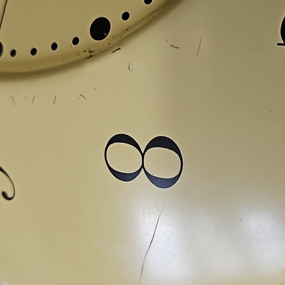 Vintage 1950s Westclox wall clock. Working conditions. - Picture 11 of 11